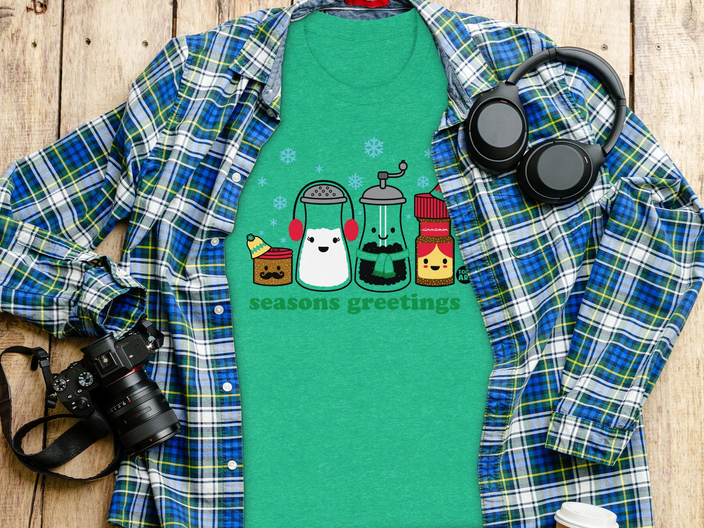 Festive Fun Seasons Greetings T-Shirt for Special Occasions