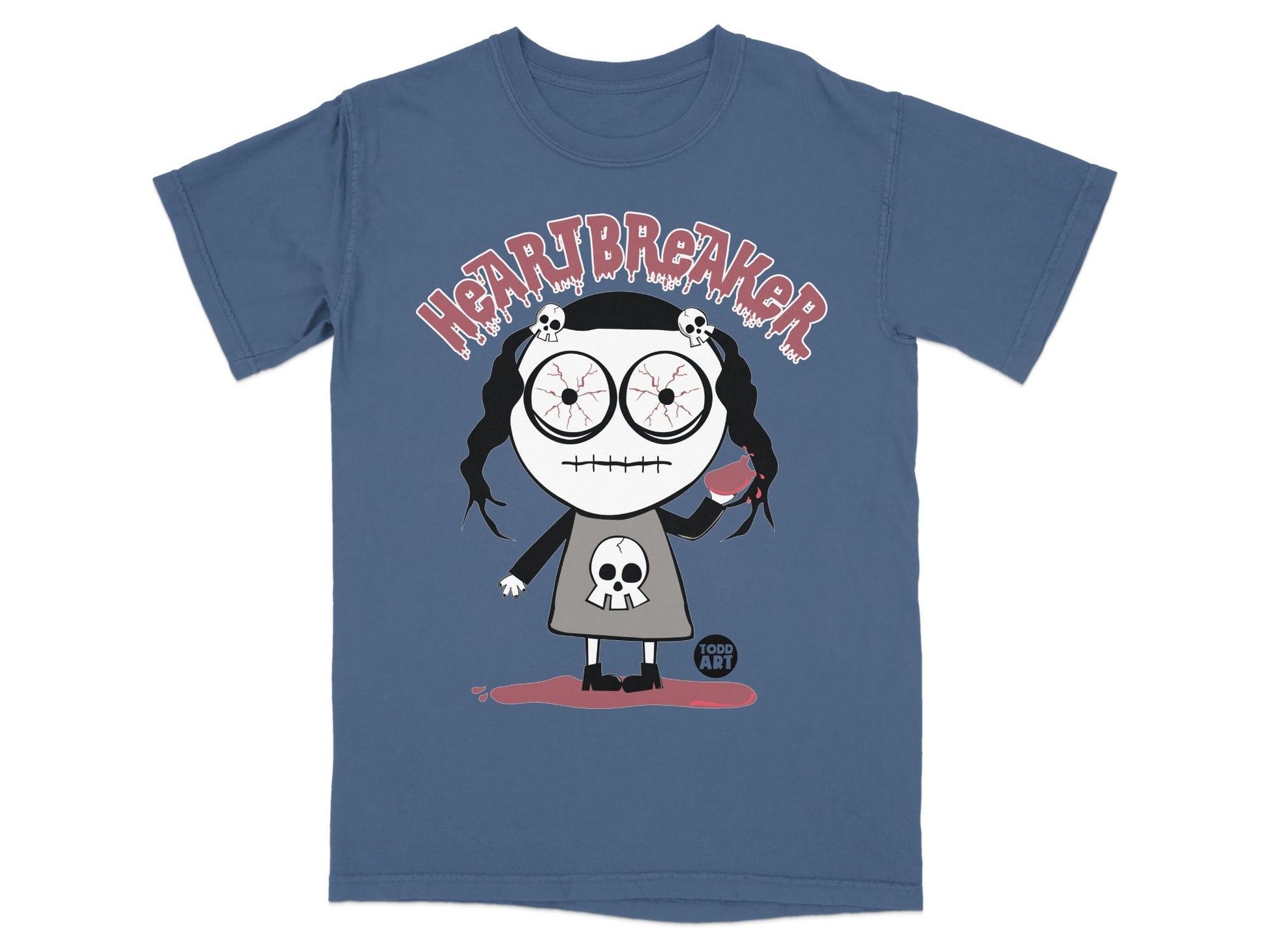 Heartbreaker Cartoon Character Design T-Shirt
