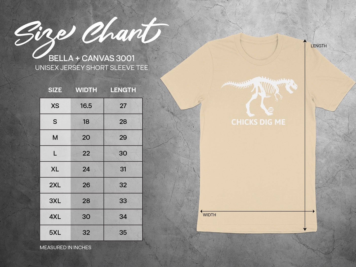 Chicks Dig Me Dinosaur Unisex Jersey Short Sleeve product