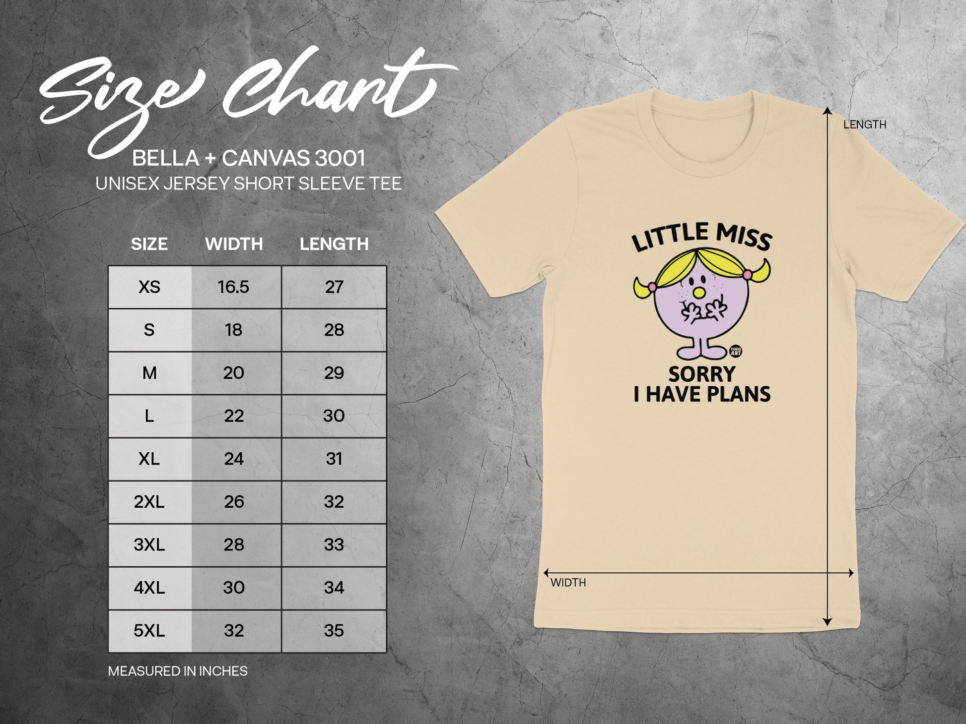 Little Miss Sorry I Have Plans Tee Perfect for Fun