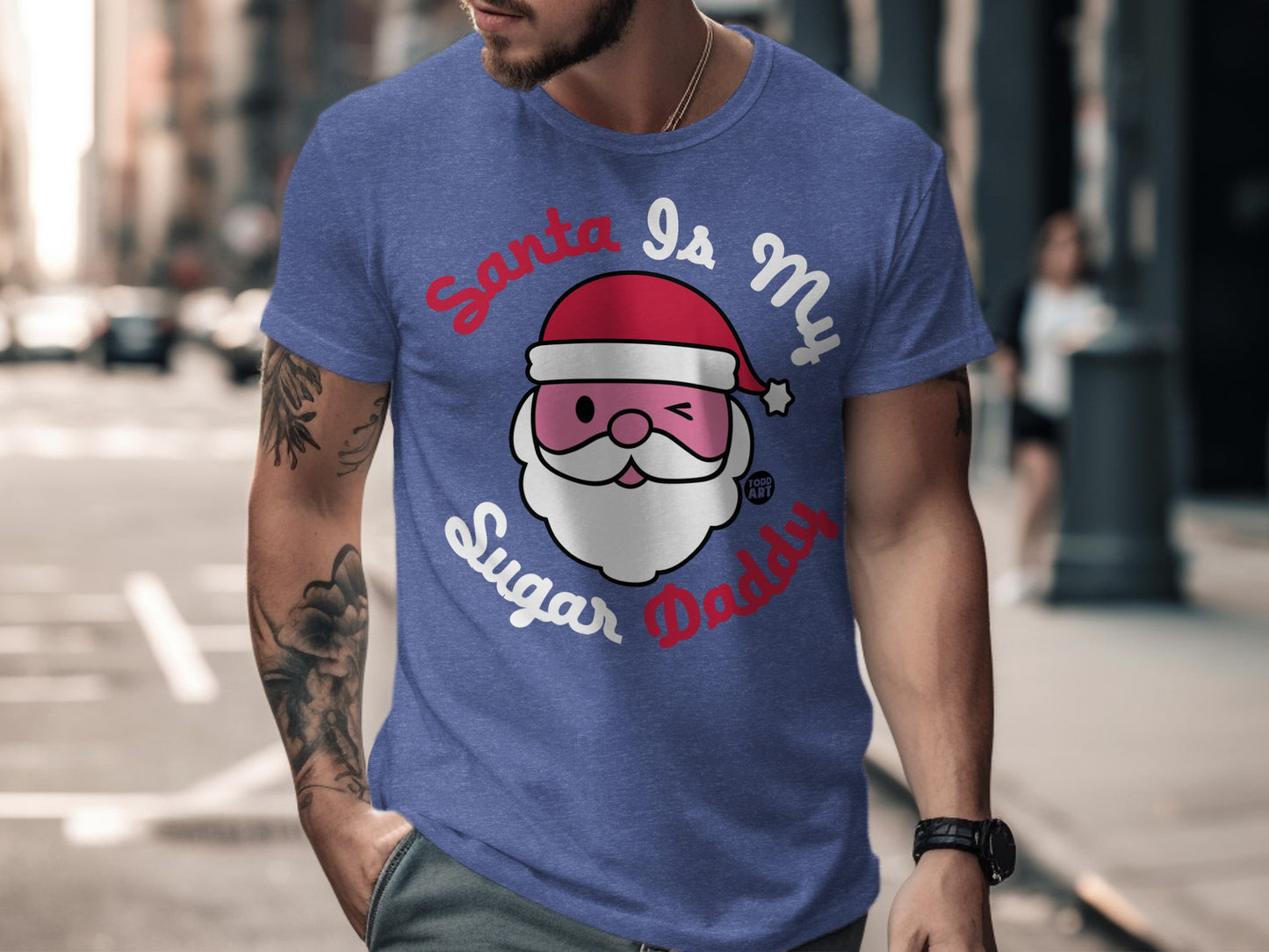 Santa Is My Sugar Daddy Graphic T-shirt product