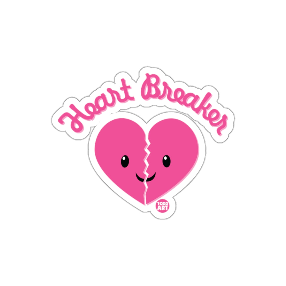Heart Breaker Cute Pink Heart Product