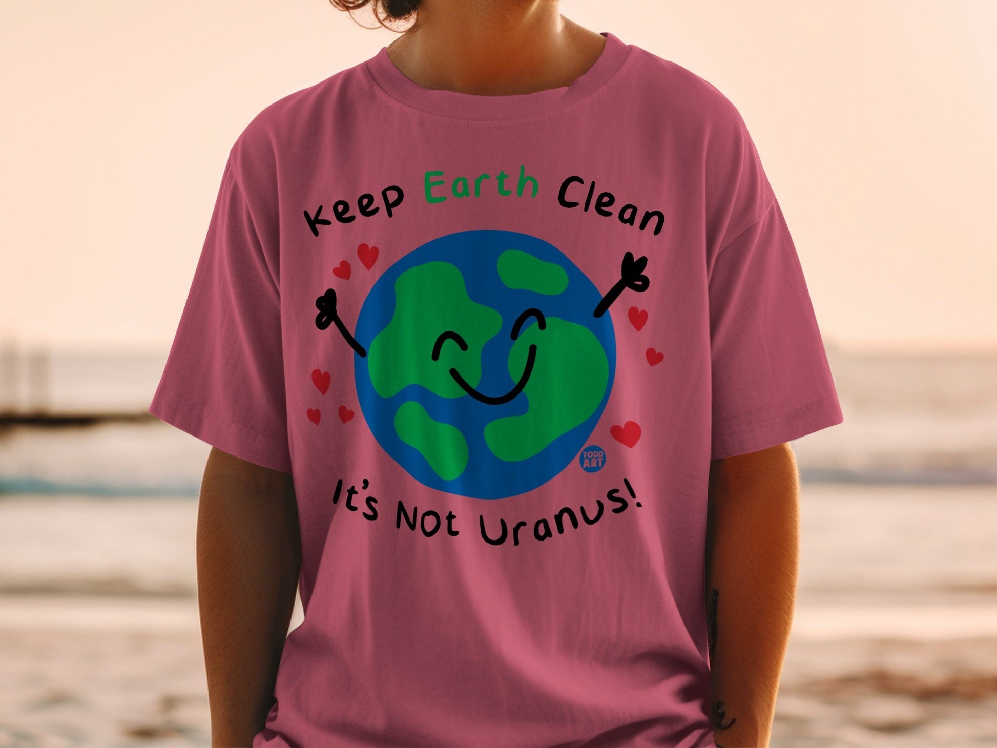Keep Earth Clean It's Not Uranus Funny T-Shirt