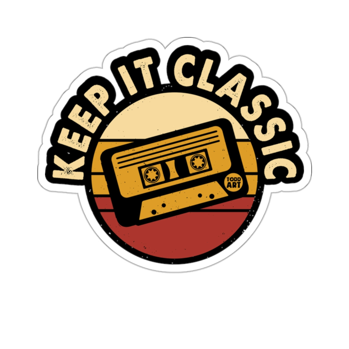 KEEP IT CLASSIC Vintage Audio Cassette Music product type