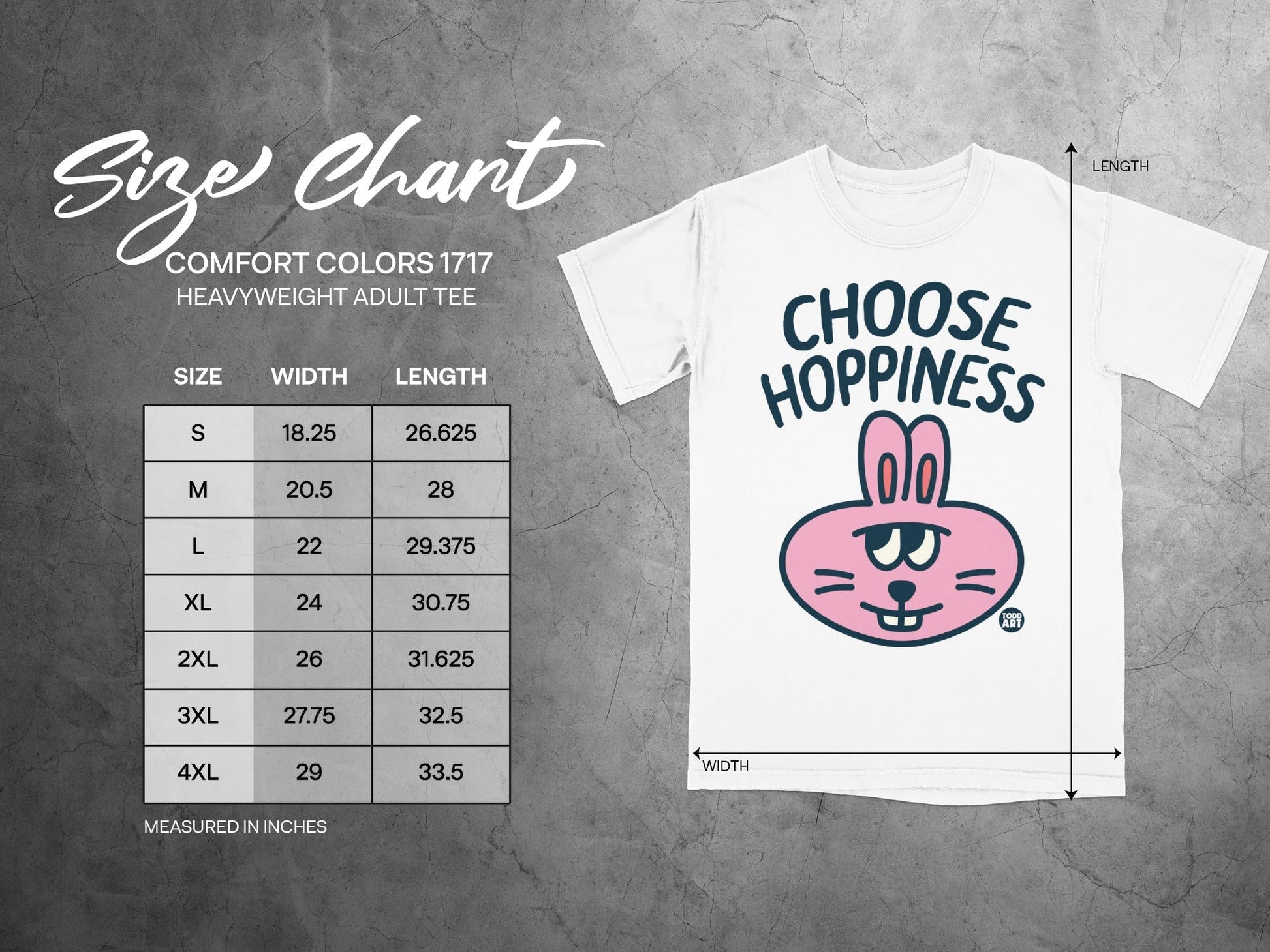 Choose Hoppiness Graphic Heavyweight Adult Tee