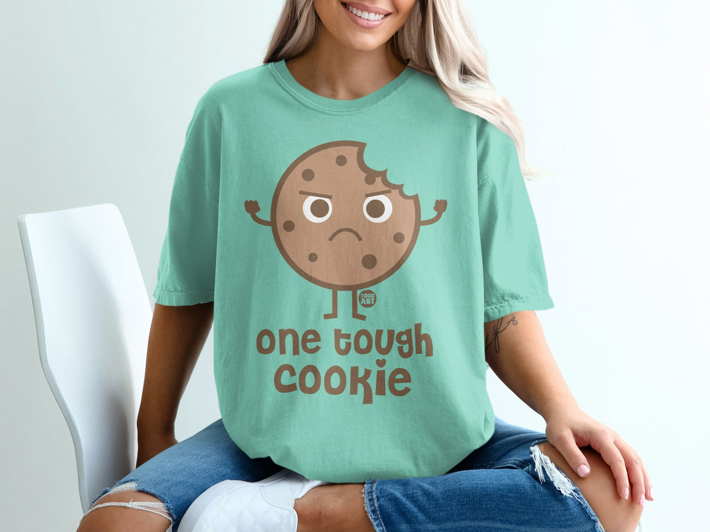 One Tough Cookie Graphic Tee Fun and Stylish Apparel