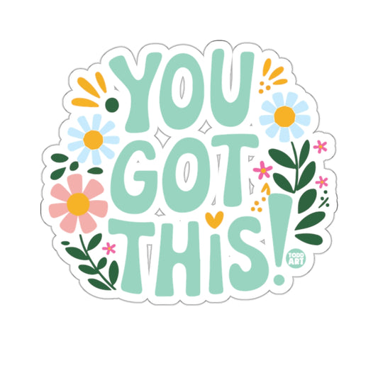 YOU GOT THIS! Floral Inspiration TODD ART product type
