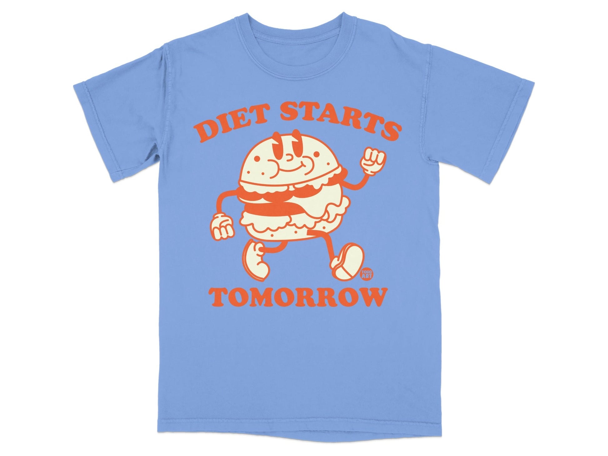 Diet Starts Tomorrow Graphic T-Shirt