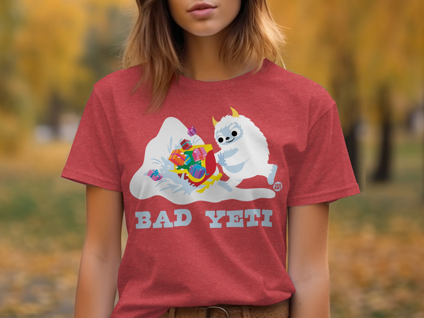 Bad Yeti Shirt with Colorful Design