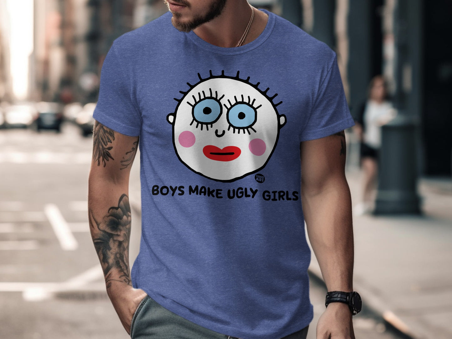 Boys Make Ugly Girls Graphic T-shirt Clothing