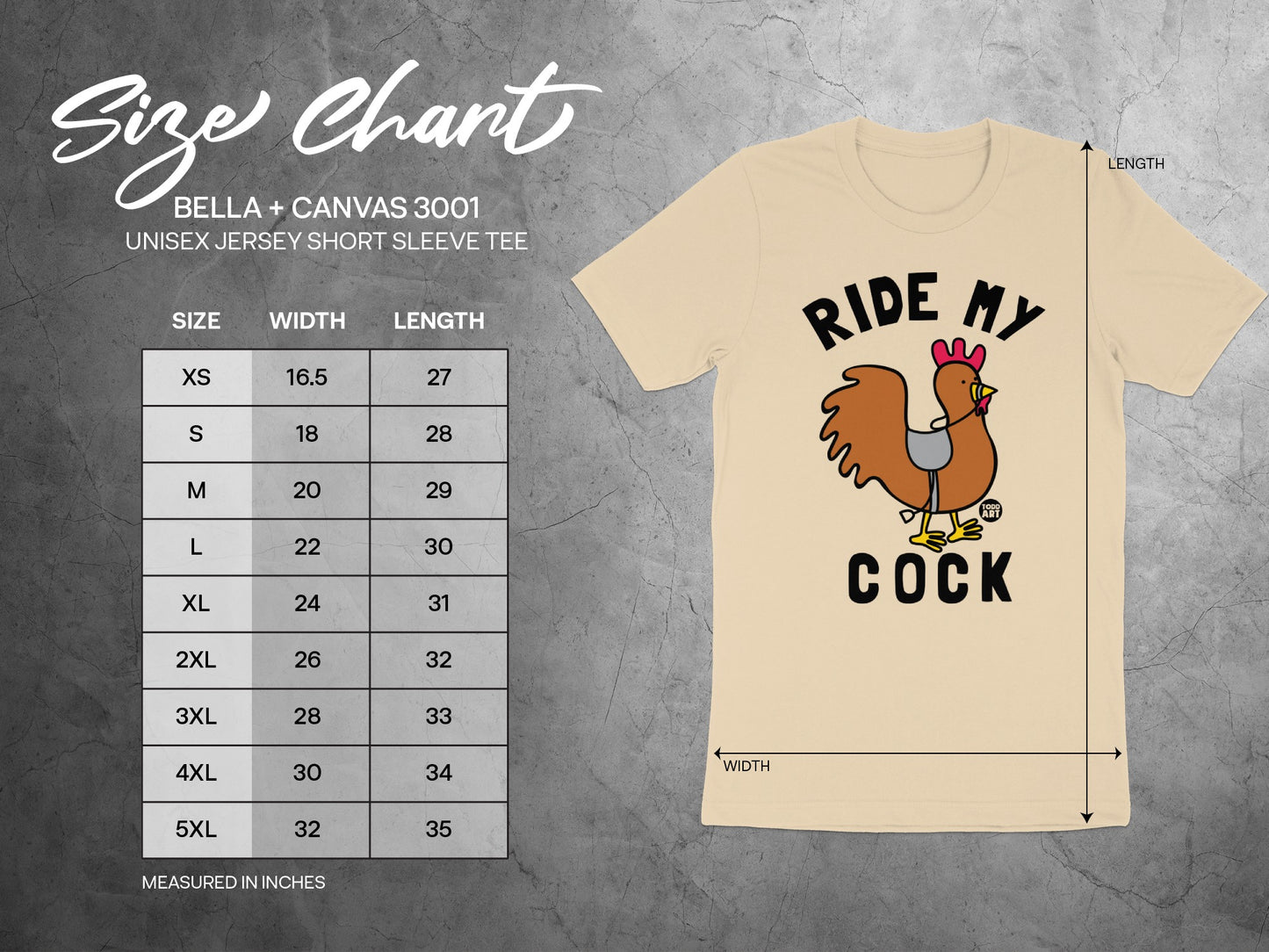 Ride My Cock Unisex Jersey Short Sleeve Tee product