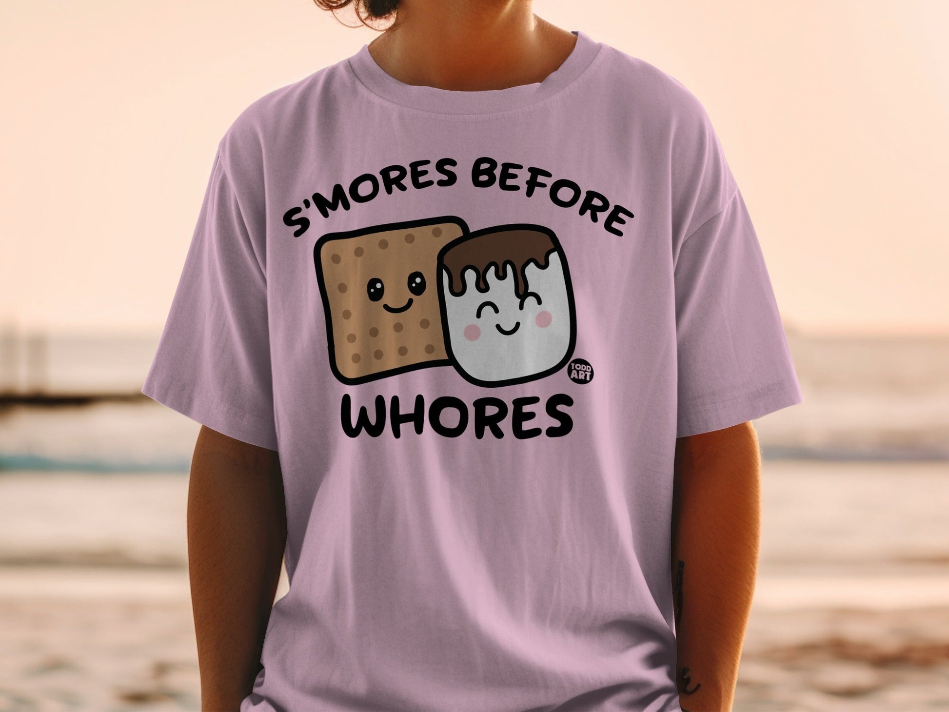 S'mores Before Whores Graphic Tee for Adults