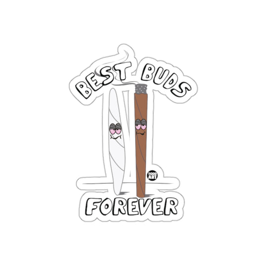 Best Buds Forever Sticker Detailed Graphic Display