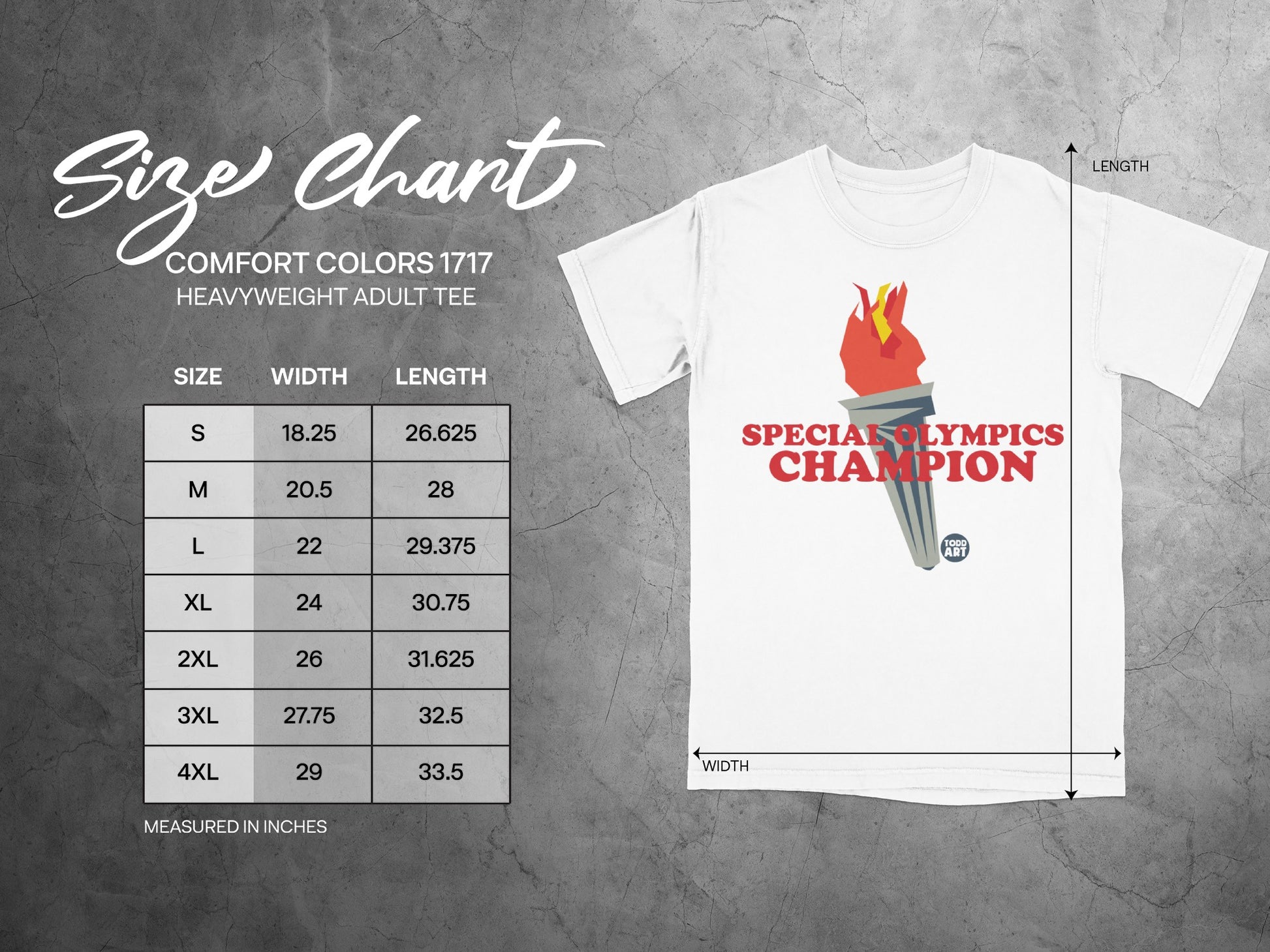SPECIAL OLYMPICS CHAMPION HEAVYWEIGHT ADULT TEE product type