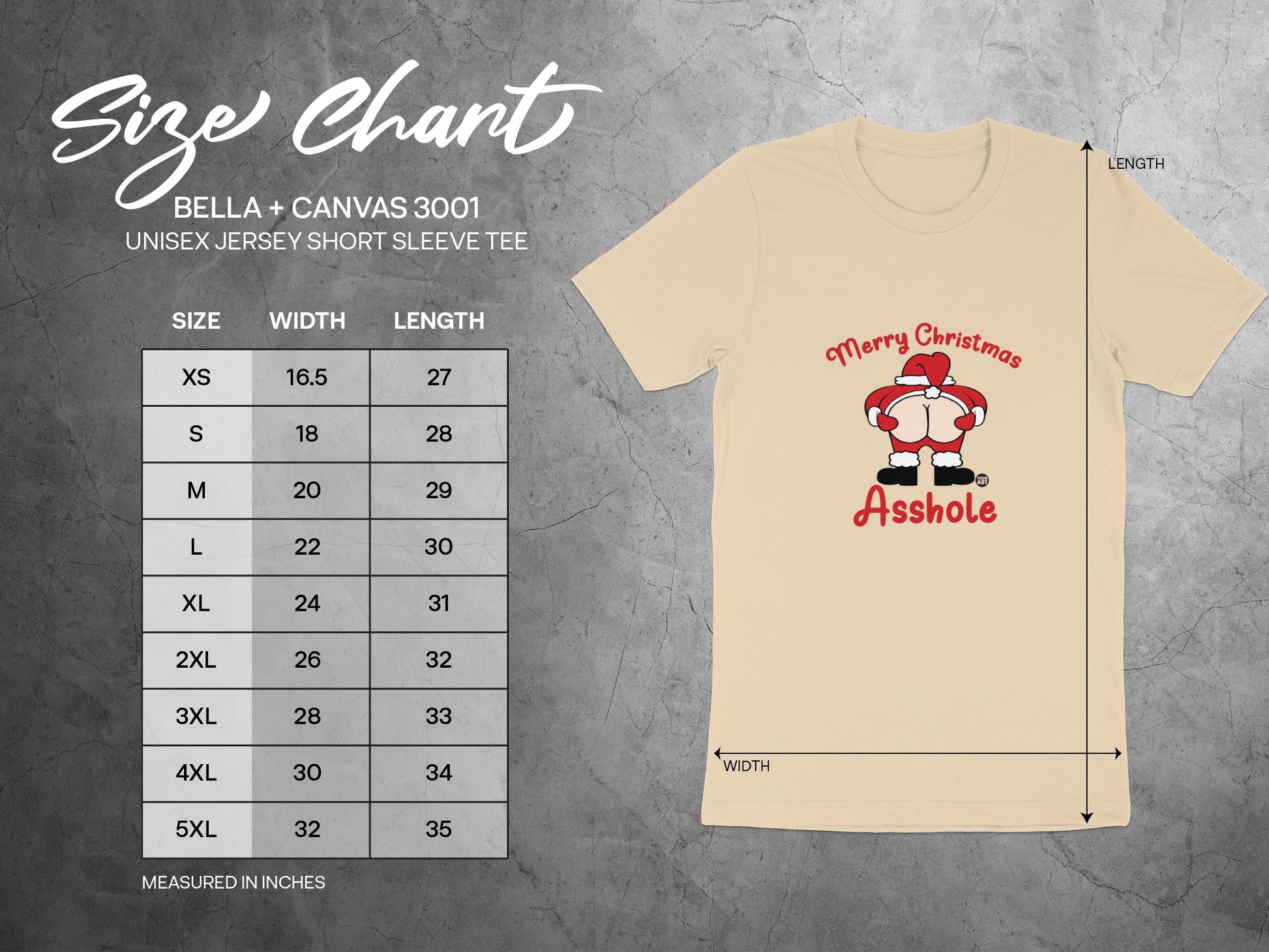Merry Christmas Asshole Unisex Short Sleeve Tee