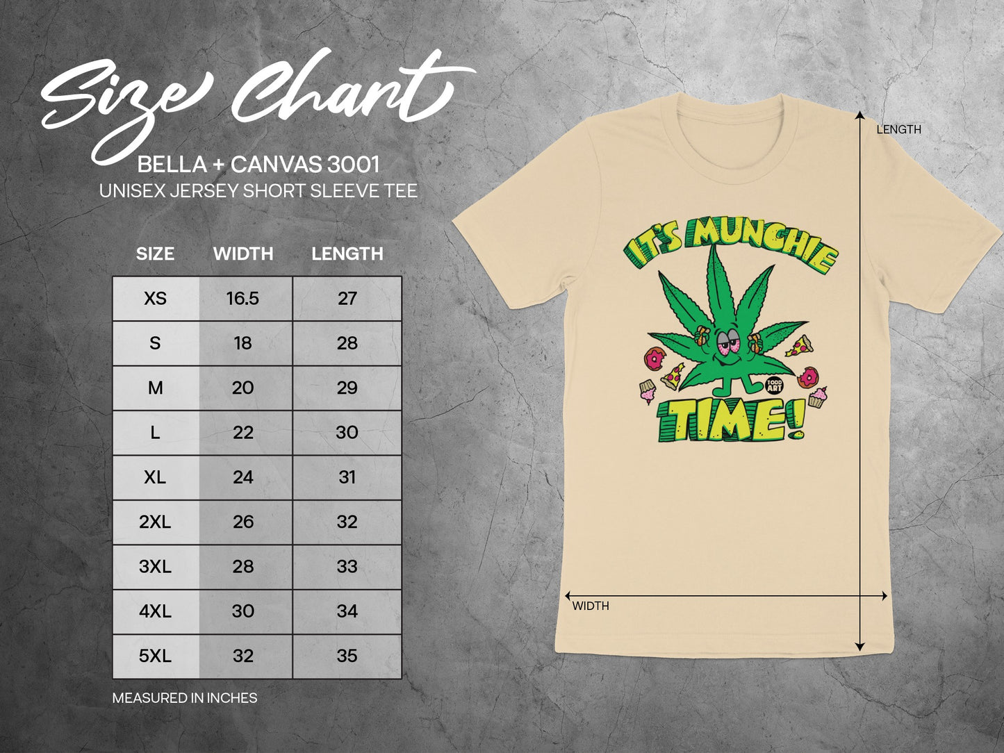 It's Munchie Time Unisex Jersey Short Sleeve Tee
