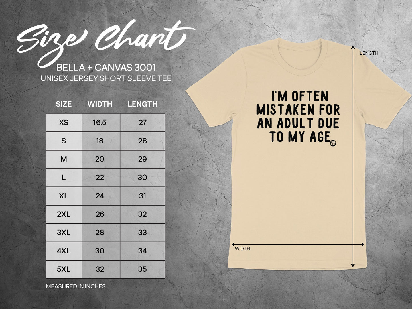 I'm Often Mistaken For An Adult Due To My Age product type