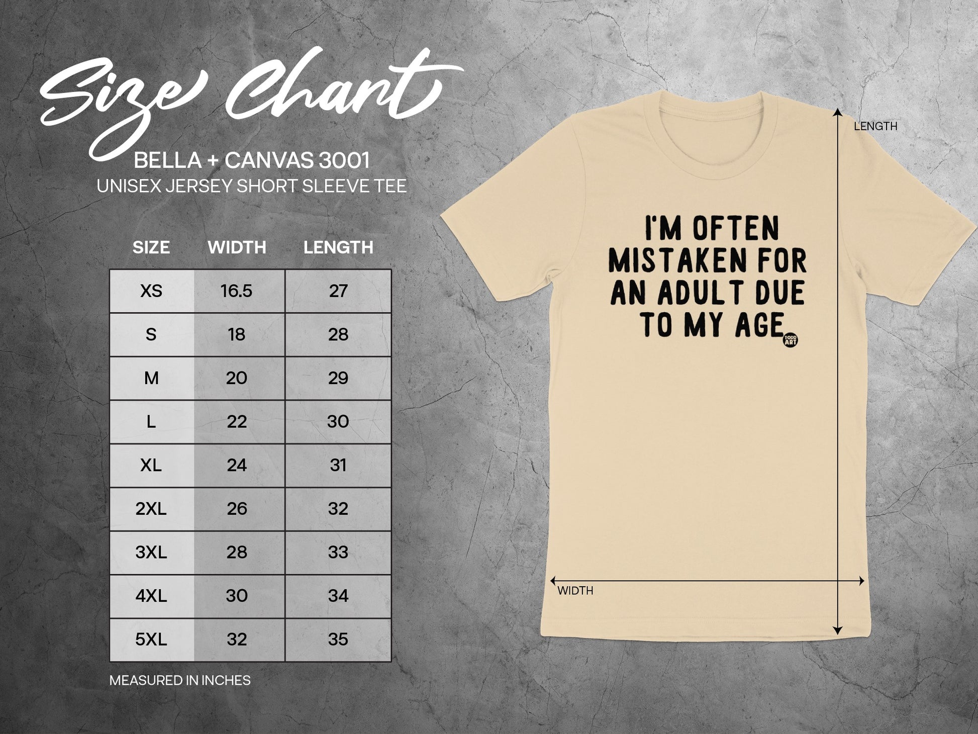I'm Often Mistaken For An Adult Due To My Age product type