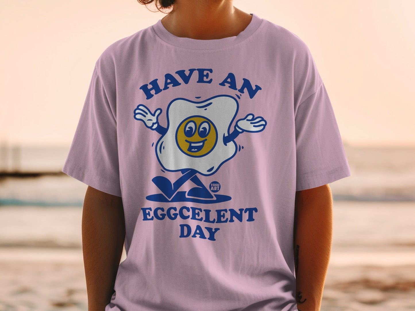 Have an Eggcellent Day Fun Graphic T shirt