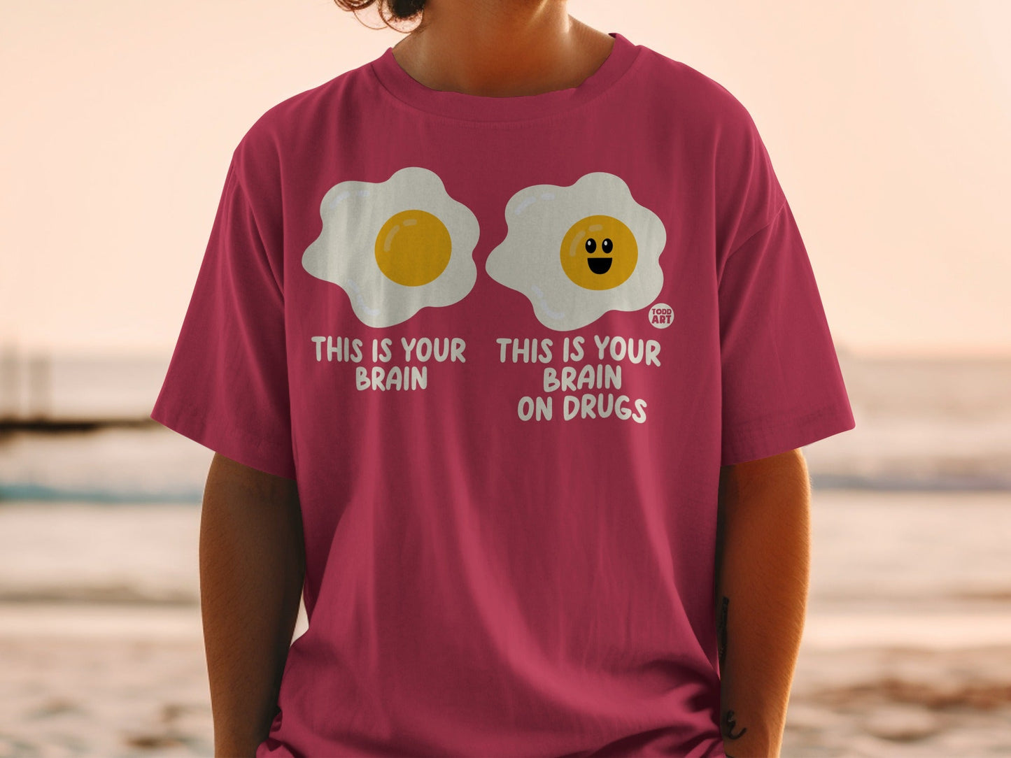 Funny This Is Your Brain On Drugs T-Shirt