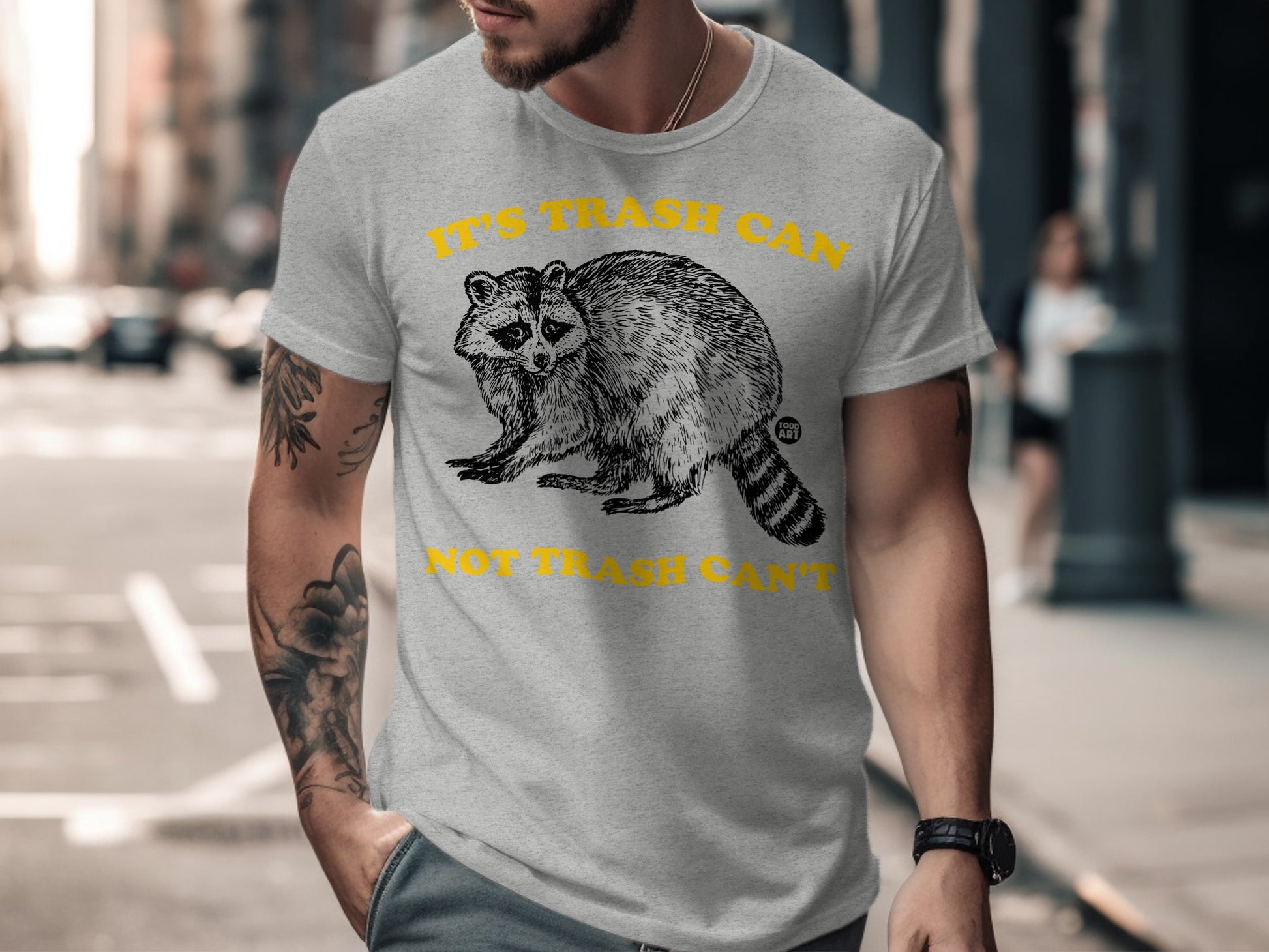 It's Trash Can Not Trash Can't Raccoon T-Shirt
