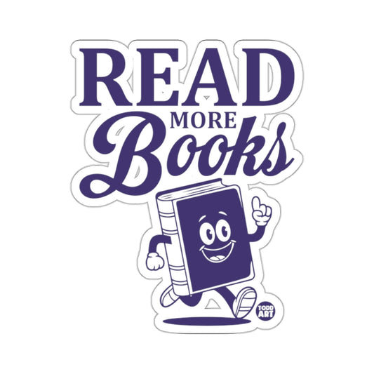 TODD ART READ MORE Books Fun Cartoon 