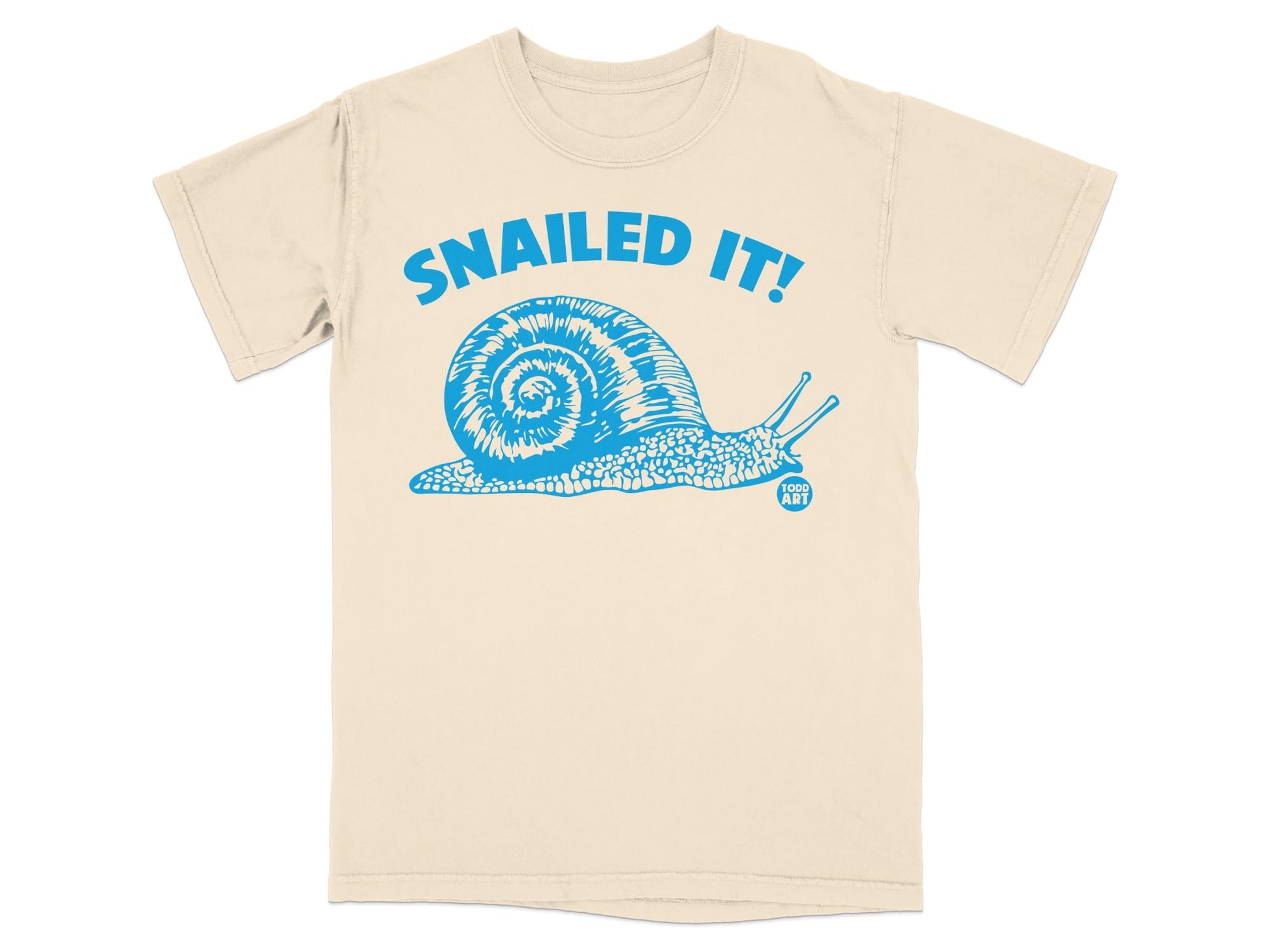 Snailed It Cute Snail Graphic Humorous Shirt Product