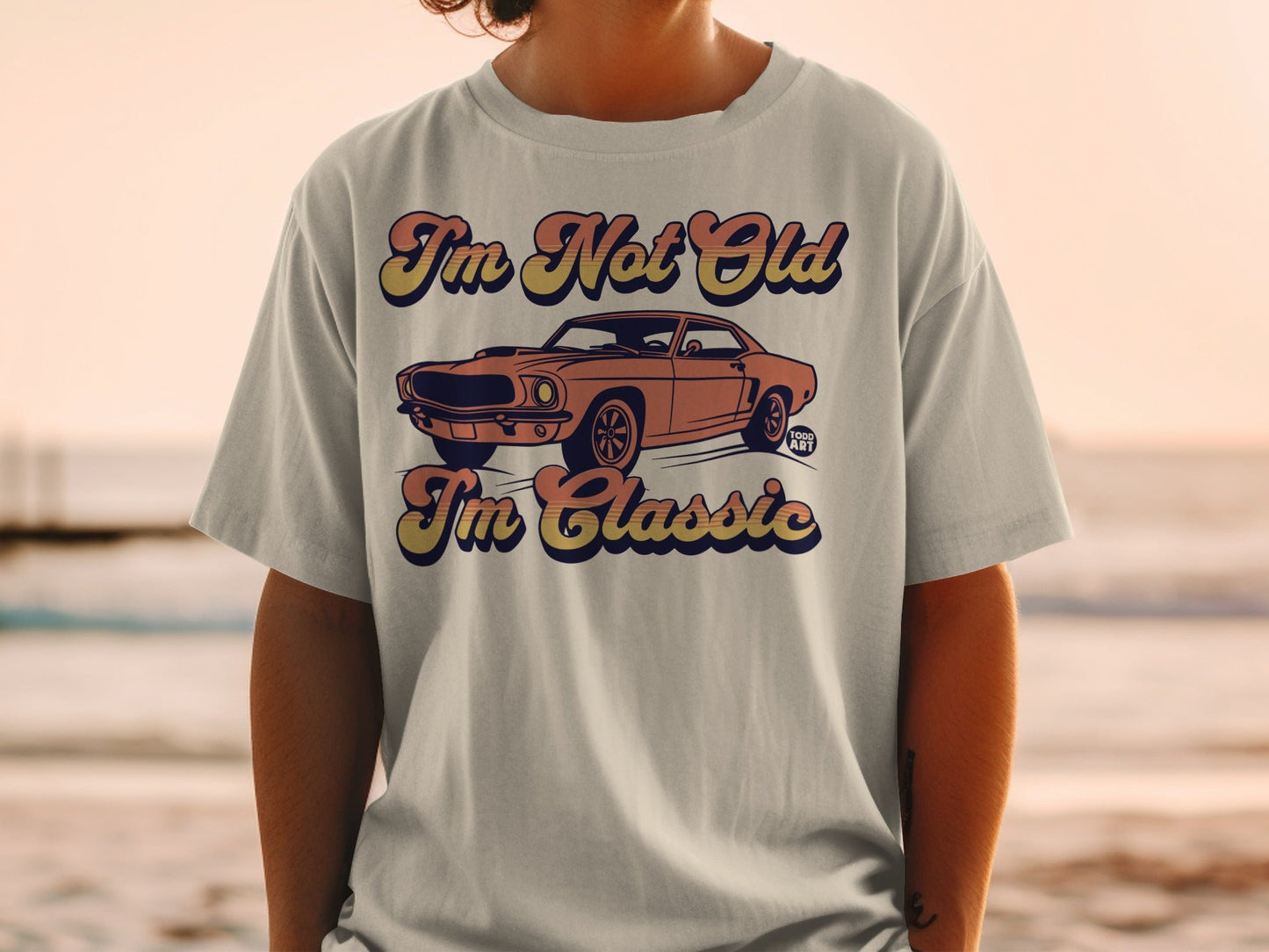 I'm Not Old I'm Classic Car Graphic T-Shirt