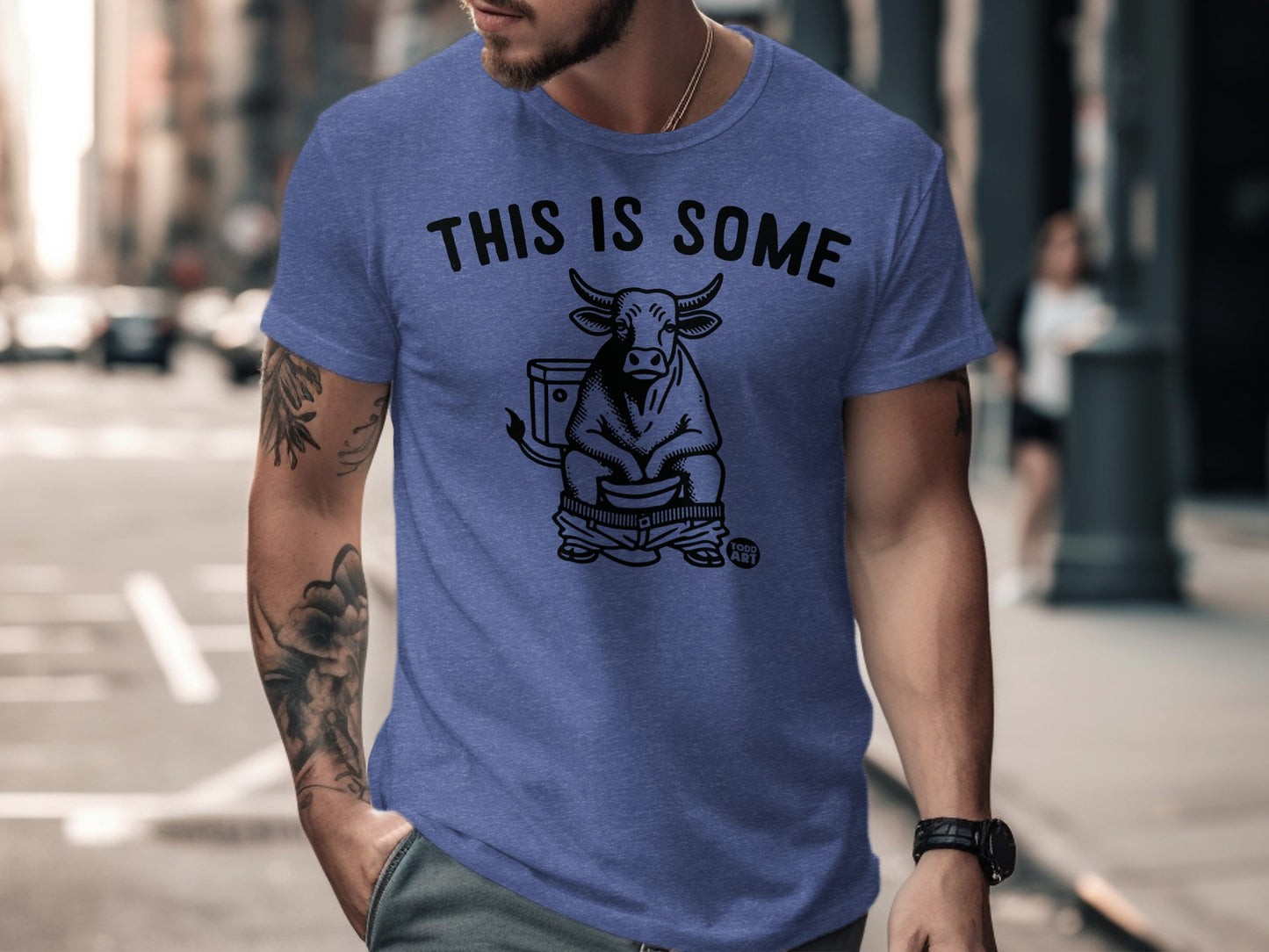 This Is Some Funny Cow Design T-Shirt product type