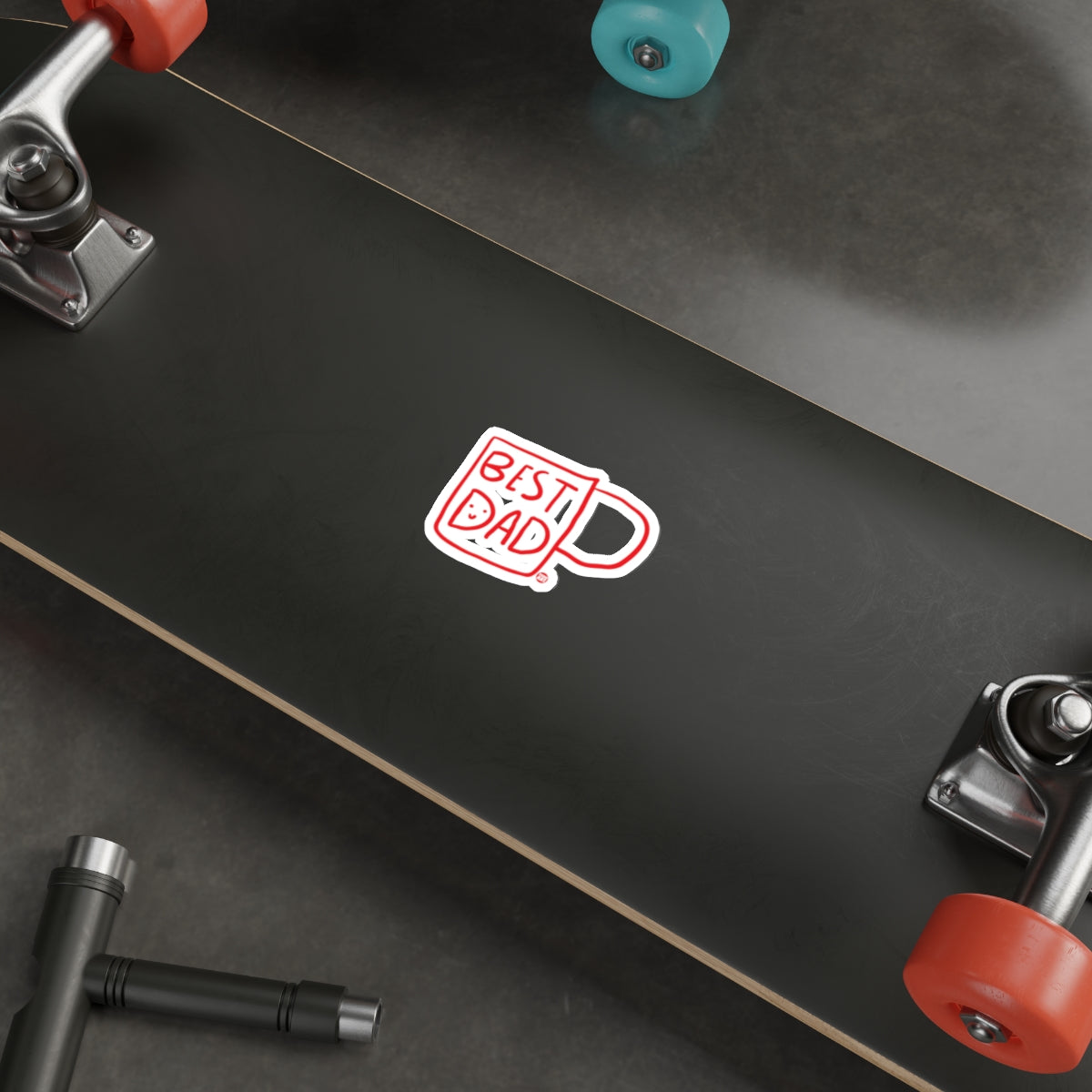Best Dad Skateboard Deck Father's Day Gift
