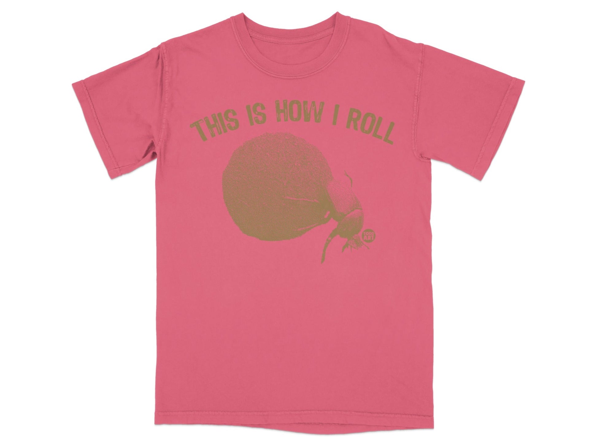 This Is How I Roll Dung Beetle Graphic T-Shirt