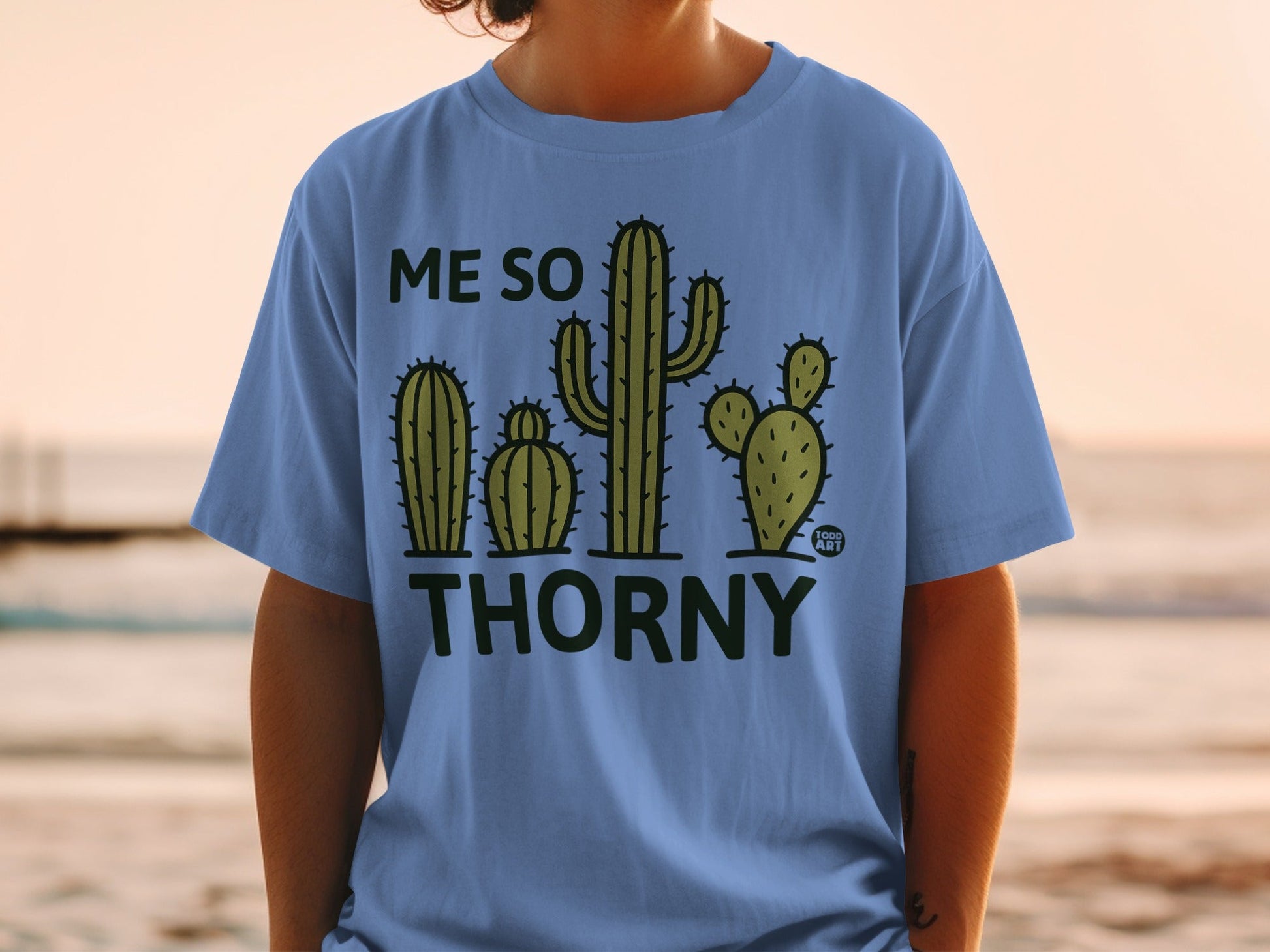 Me So Thorny Cactus Graphic T-Shirt