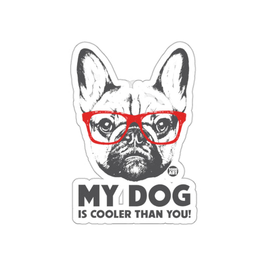 My Dog Is Cooler Than You Funny Poster Product