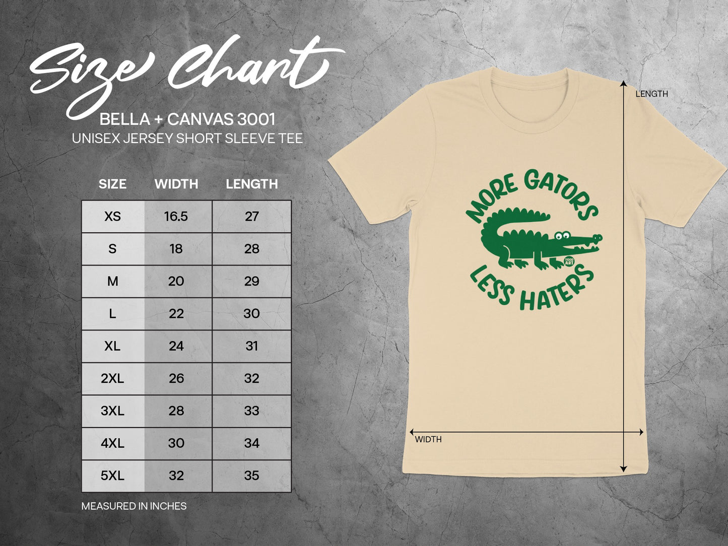 More Gators Less Haters Short Sleeve Tee