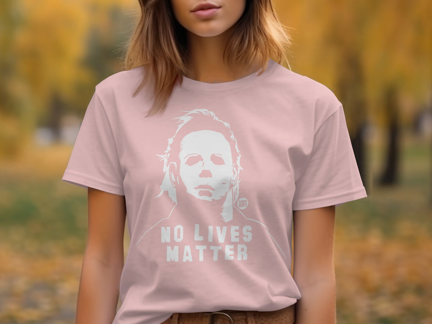 No Lives Matter Graphic Halloween Tee Shirt