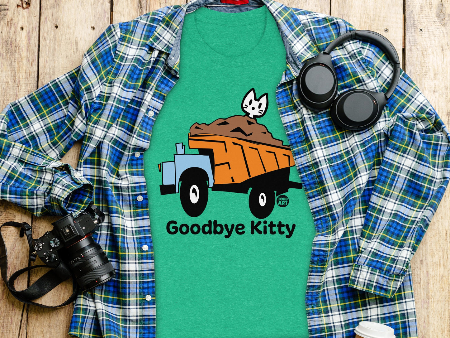 Goodbye Kitty Graphic T-Shirt Fun and Unique Design