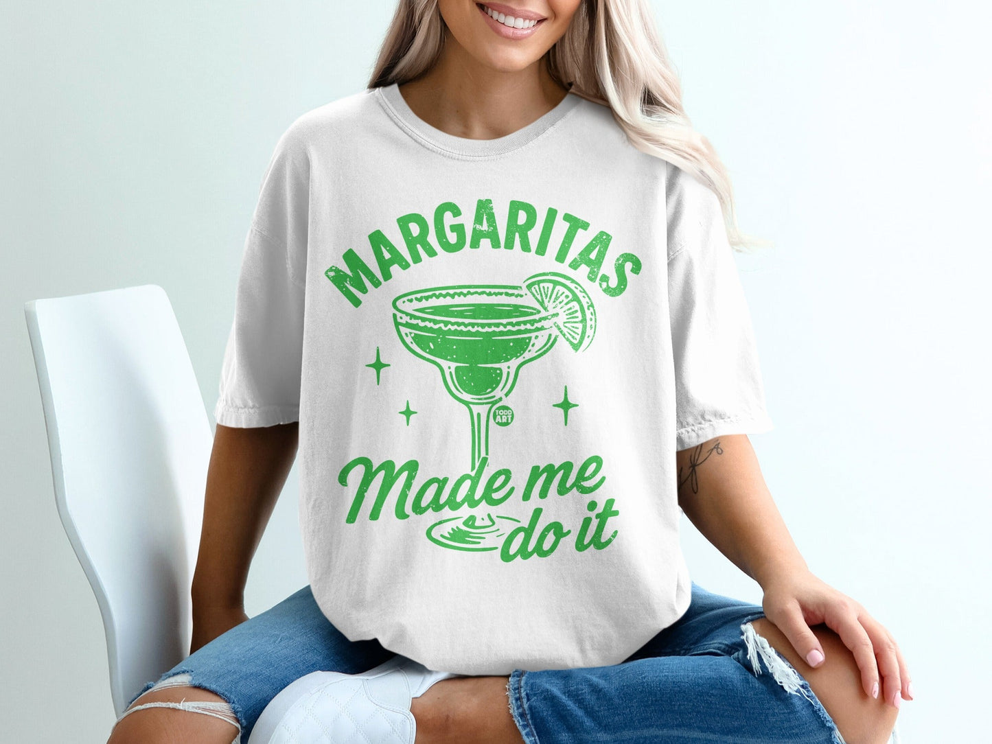 Margaritas Made Me Do It Graphic T-Shirt