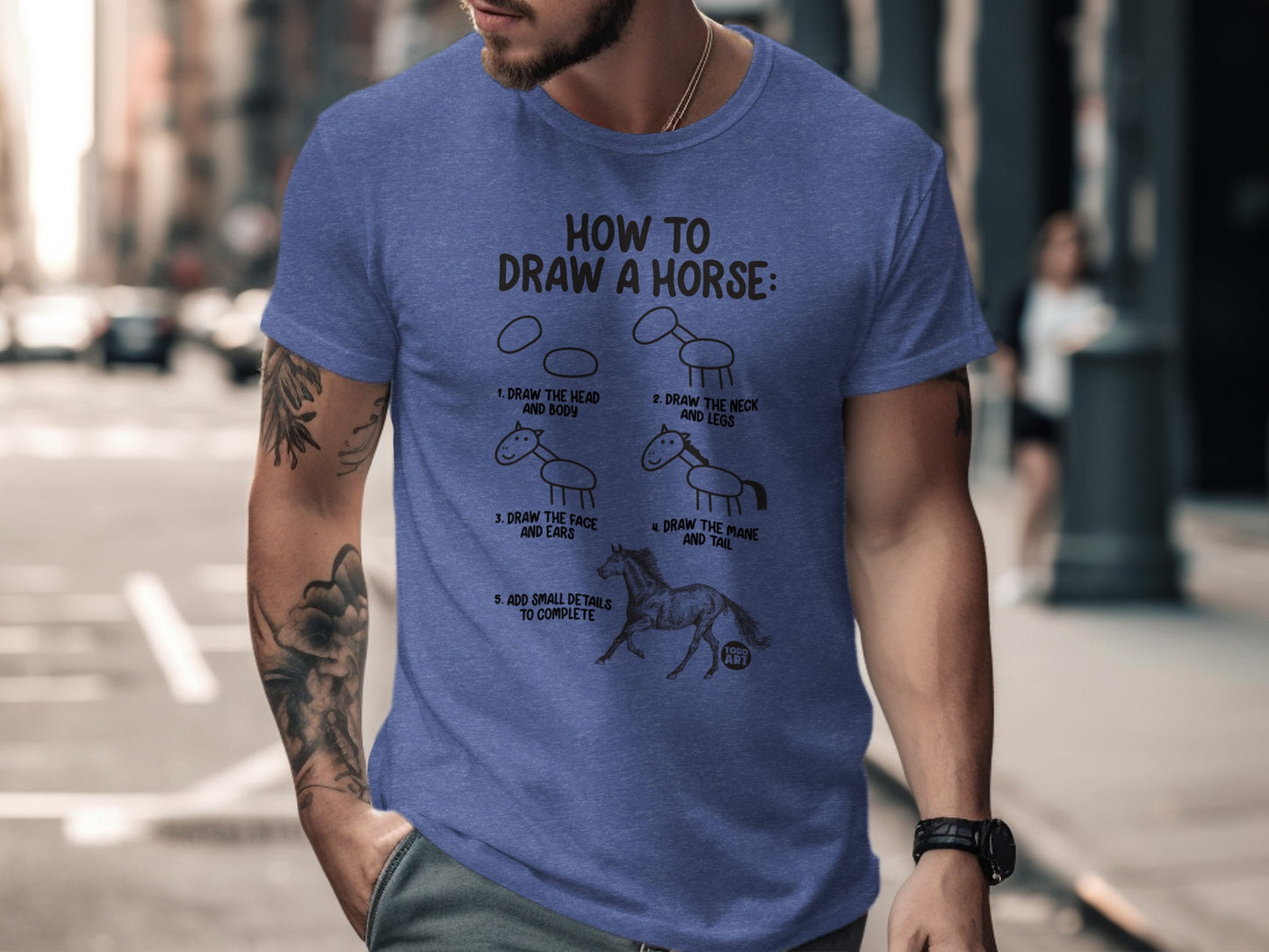 How To Draw A Horse Graphic Tee product
