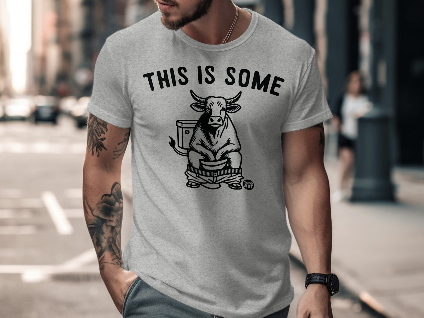 This Is Some Bull Funny Statement T-Shirt