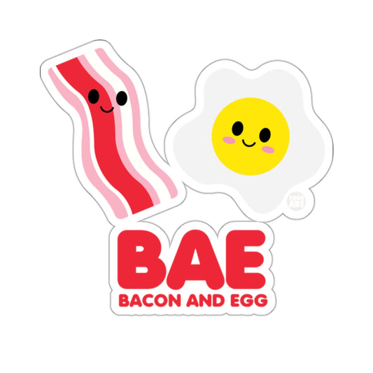 BAE Bacon and Egg Cute Cartoon Sticker Decal