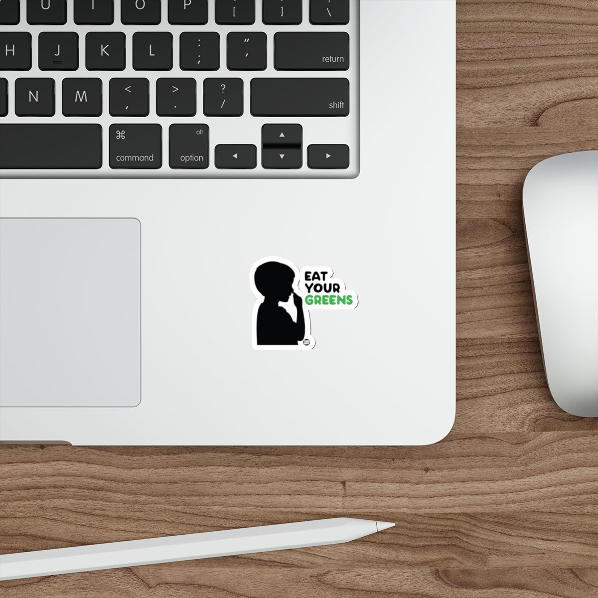 Eat Your Greens Sticker for Laptops or Notebooks