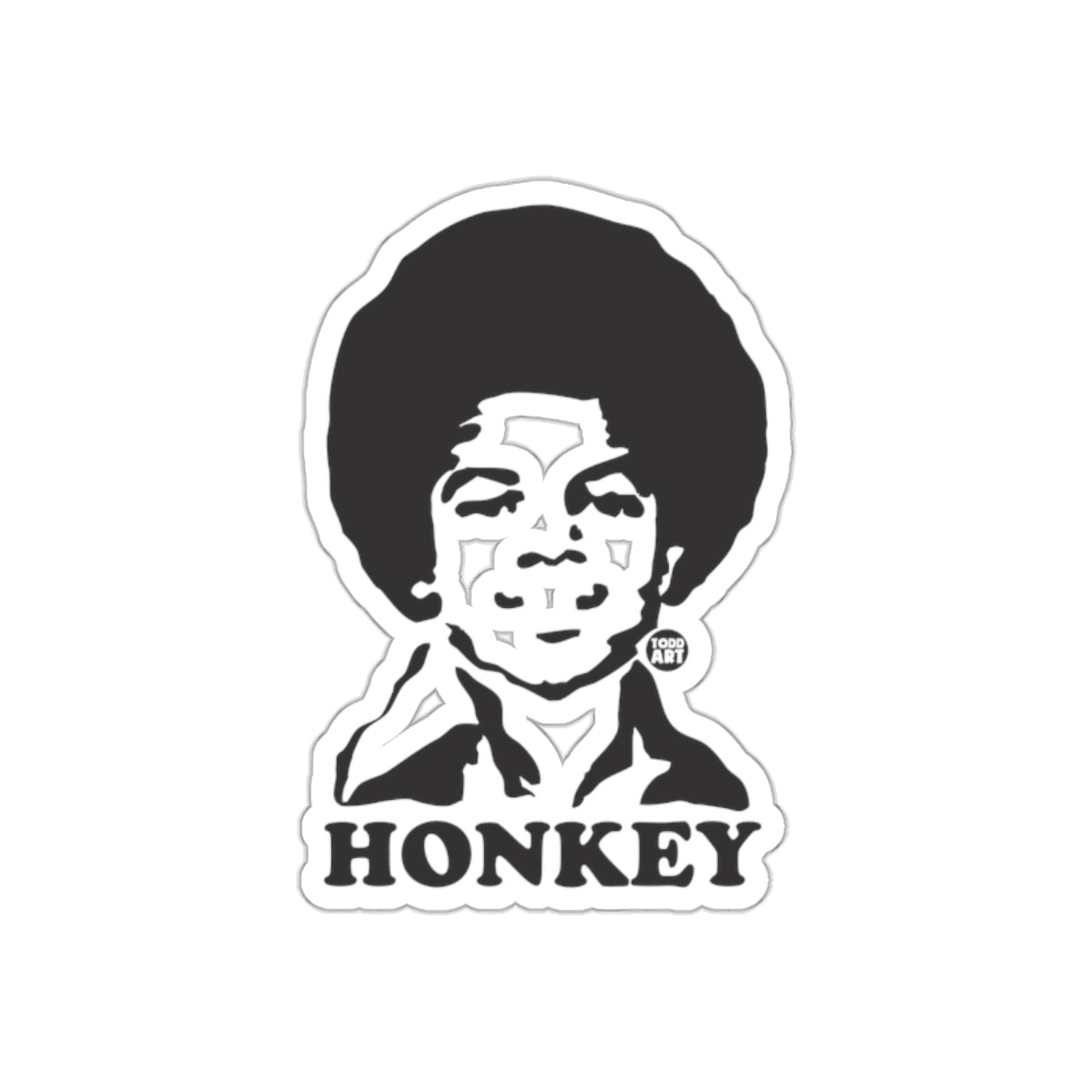 Honkey Todd Art Illustration Trendy Cool Stickers