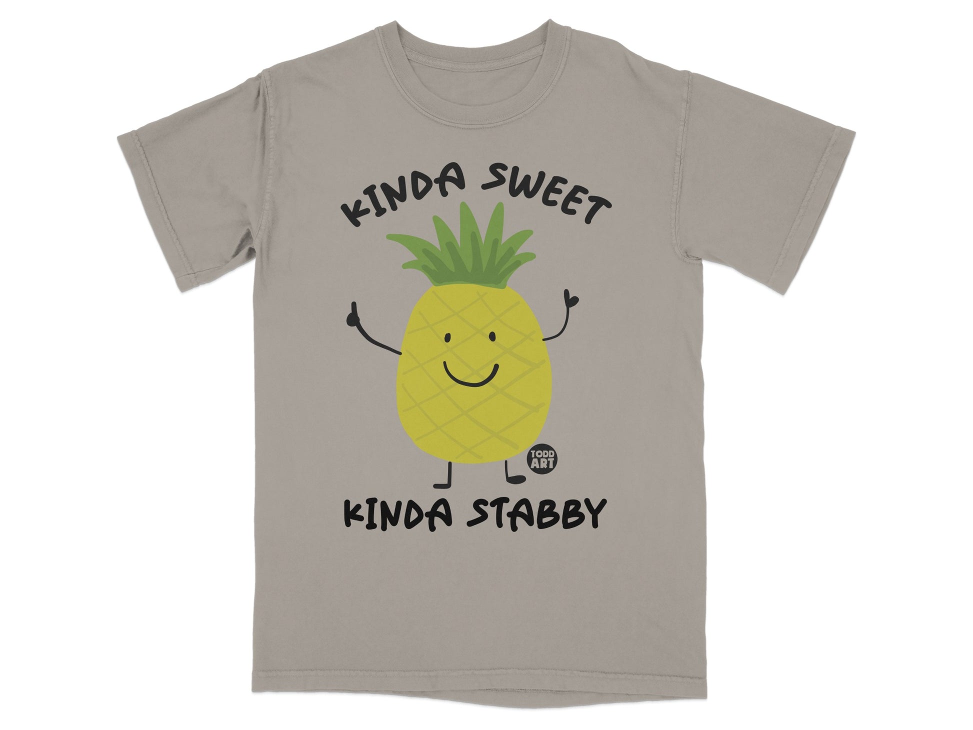 KINDA SWEET KINDA STABBY Pineapple Art product type