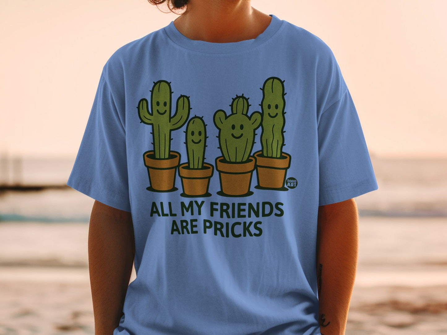 All My Friends Are Pricks Graphic T-shirt