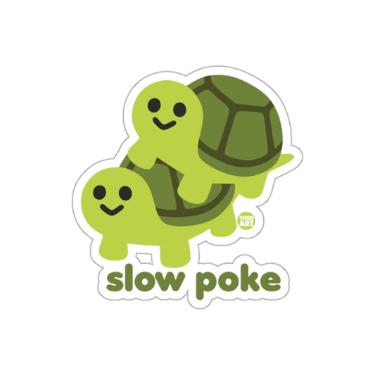 Slow Poke Turtles Cute Cartoon Sticker Product