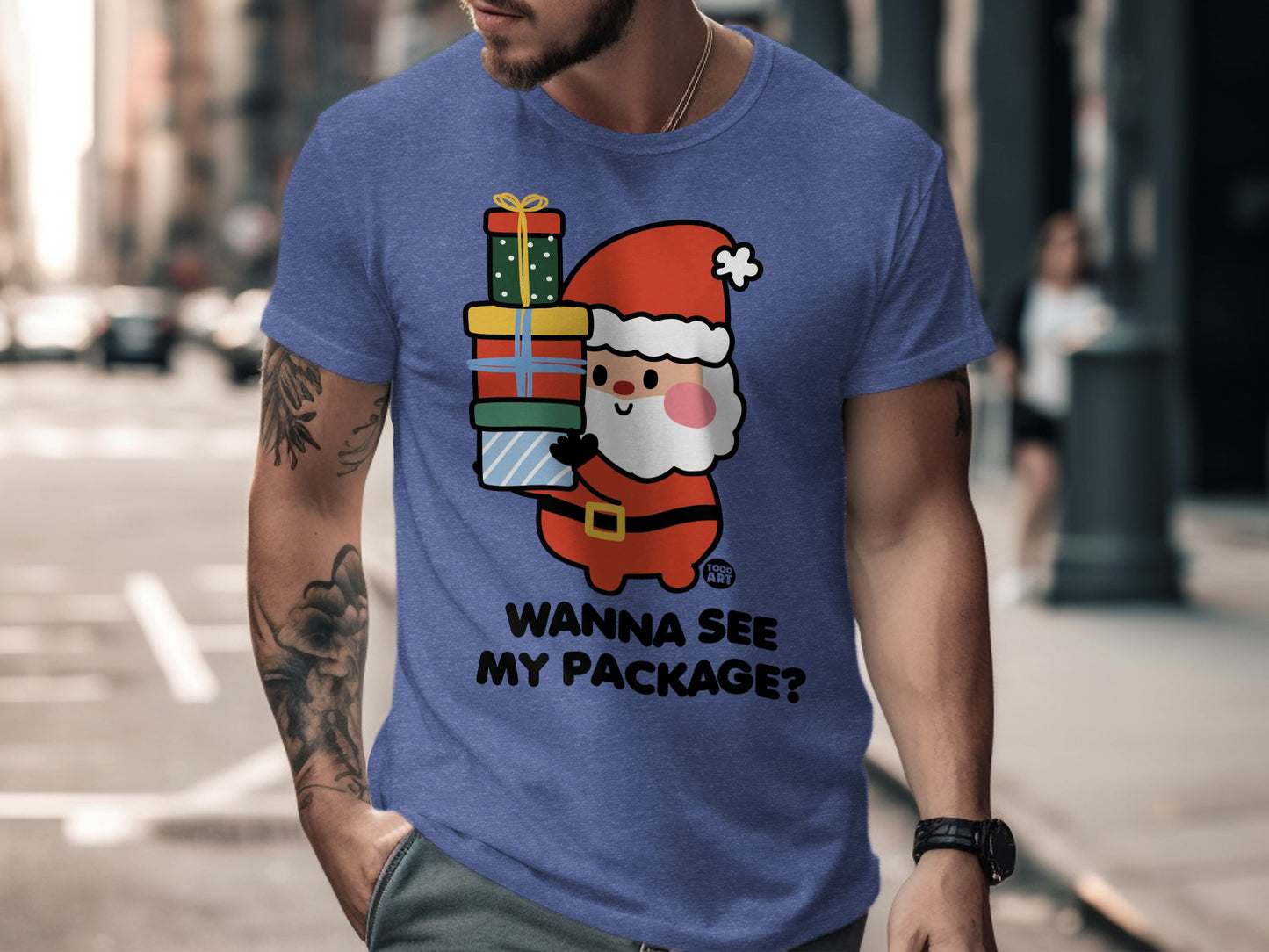 Funny Santa Claus Wanna See My Package product