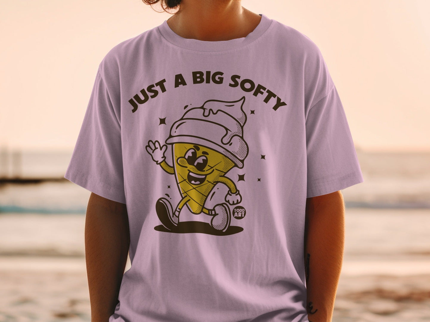 Just A Big Softy Ice Cream T-shirt