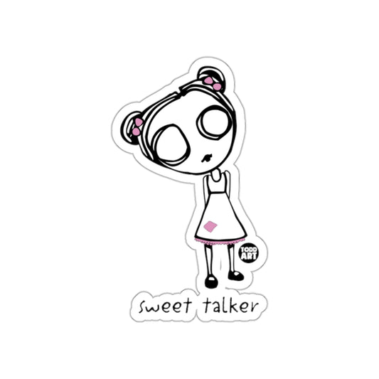 Sweet Talker Character Sticker for Kids and Teens