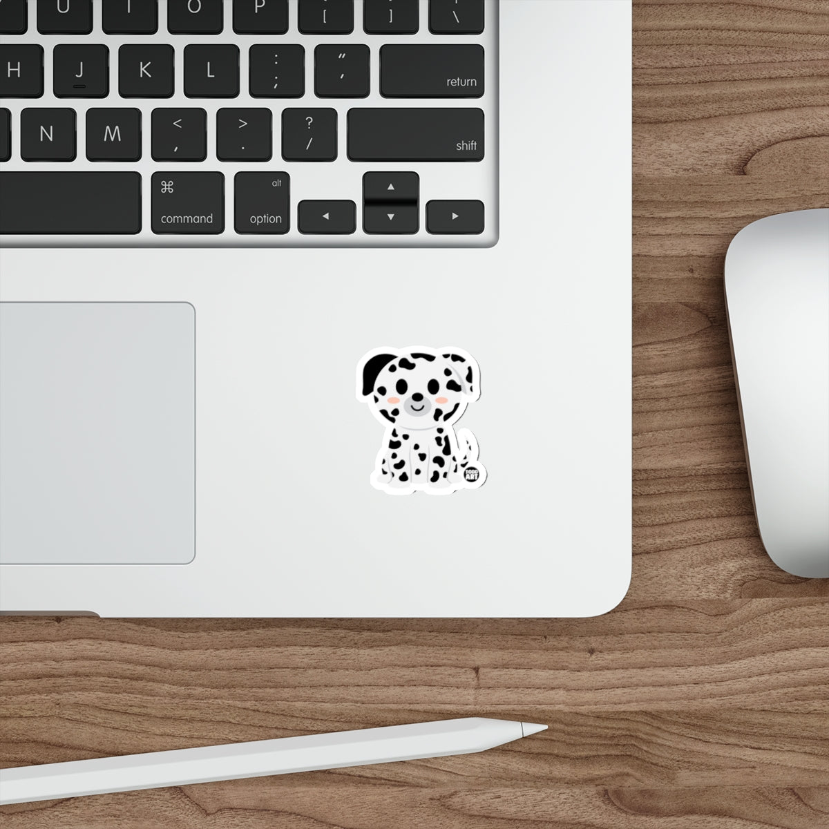 Cute Dalmatian Dog Sticker for Laptop or Notebook