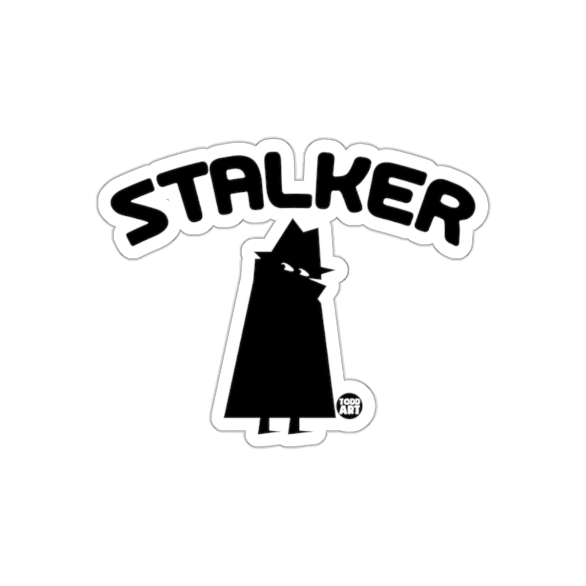 Stalker Todd Art Shadowy Character Sticker product